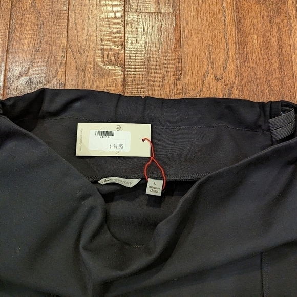 Ripe maternity skirt,  sz L, adjustable waist, black. - Picture 5 of 7